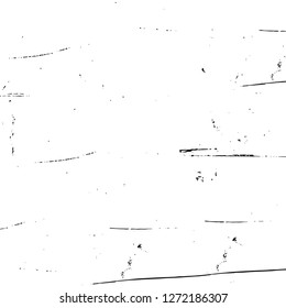 Vector grunge overlay texture. Black and white background. Abstract monochrome image includes a faded effect in dark tones
