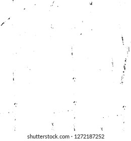 Vector grunge overlay texture. Black and white background. Abstract monochrome image includes a faded effect in dark tones