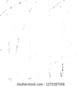 Vector grunge overlay texture. Black and white background. Abstract monochrome image includes a faded effect in dark tones