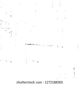 Vector grunge overlay texture. Black and white background. Abstract monochrome image includes a faded effect in dark tones