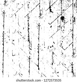 Vector grunge overlay texture. Black and white background. Abstract monochrome image includes a faded effect in dark tones