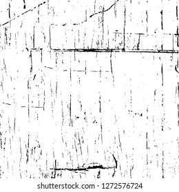 Vector grunge overlay texture. Black and white background. Abstract monochrome image includes a faded effect in dark tones