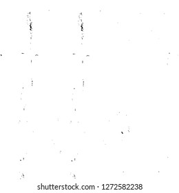 Vector grunge overlay texture. Black and white background. Abstract monochrome image includes a faded effect in dark tones