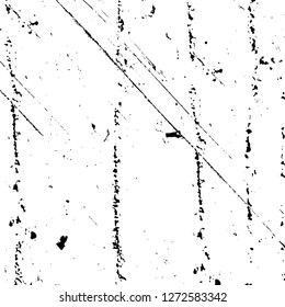 Vector grunge overlay texture. Black and white background. Abstract monochrome image includes a faded effect in dark tones