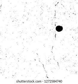 Vector grunge overlay texture. Black and white background. Abstract monochrome image includes a faded effect in dark tones