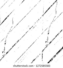 Vector grunge overlay texture. Black and white background. Abstract monochrome image includes a faded effect in dark tones