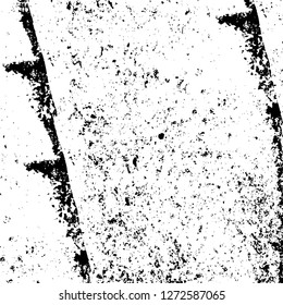 Vector grunge overlay texture. Black and white background. Abstract monochrome image includes a faded effect in dark tones