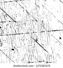 Vector grunge overlay texture. Black and white background. Abstract monochrome image includes a faded effect in dark tones