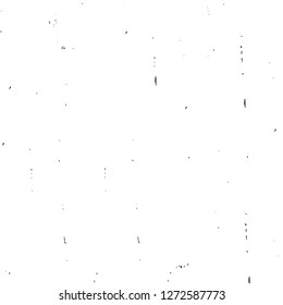 Vector grunge overlay texture. Black and white background. Abstract monochrome image includes a faded effect in dark tones
