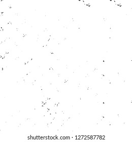 Vector grunge overlay texture. Black and white background. Abstract monochrome image includes a faded effect in dark tones