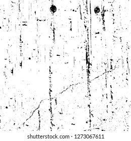 Vector grunge overlay texture. Black and white background. Abstract monochrome image includes a faded effect in dark tones