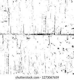 Vector grunge overlay texture. Black and white background. Abstract monochrome image includes a faded effect in dark tones