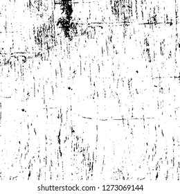 Vector grunge overlay texture. Black and white background. Abstract monochrome image includes a faded effect in dark tones