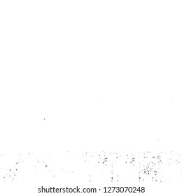 Vector grunge overlay texture. Black and white background. Abstract monochrome image includes a faded effect in dark tones