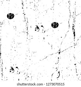 Vector grunge overlay texture. Black and white background. Abstract monochrome image includes a faded effect in dark tones