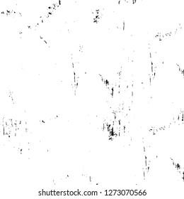 Vector grunge overlay texture. Black and white background. Abstract monochrome image includes a faded effect in dark tones
