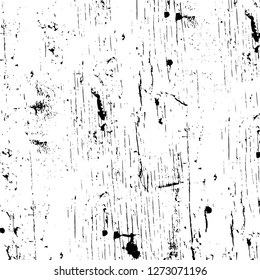 Vector grunge overlay texture. Black and white background. Abstract monochrome image includes a faded effect in dark tones