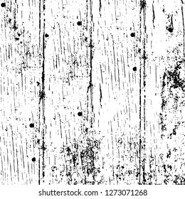 Vector grunge overlay texture. Black and white background. Abstract monochrome image includes a faded effect in dark tones