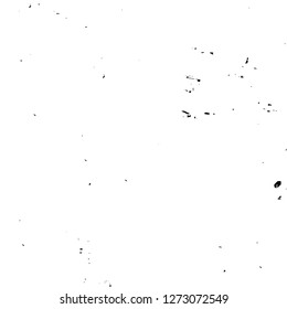 Vector grunge overlay texture. Black and white background. Abstract monochrome image includes a faded effect in dark tones