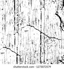 Vector grunge overlay texture. Black and white background. Abstract monochrome image includes a faded effect in dark tones