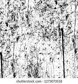Vector grunge overlay texture. Black and white background. Abstract monochrome image includes a faded effect in dark tones
