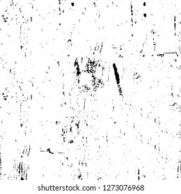 Vector grunge overlay texture. Black and white background. Abstract monochrome image includes a faded effect in dark tones