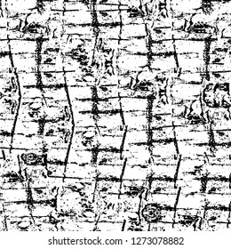 Vector grunge overlay texture. Black and white background. Abstract monochrome image includes a faded effect in dark tones