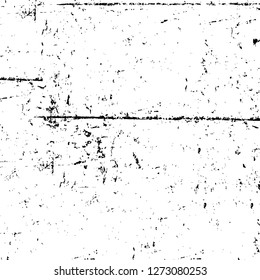 Vector grunge overlay texture. Black and white background. Abstract monochrome image includes a faded effect in dark tones