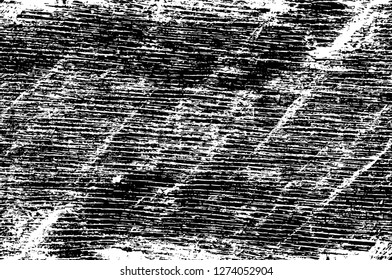 Vector grunge overlay texture. Black and white background. Abstract monochrome image includes a faded effect in dark tones