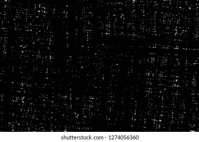 Vector grunge overlay texture. Black and white background. Abstract monochrome image includes a faded effect in dark tones