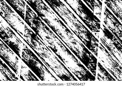 Vector grunge overlay texture. Black and white background. Abstract monochrome image includes a faded effect in dark tones