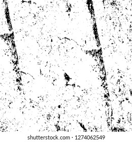 Vector grunge overlay texture. Black and white background. Abstract monochrome image includes a faded effect in dark tones