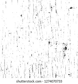 Vector grunge overlay texture. Black and white background. Abstract monochrome image includes a faded effect in dark tones