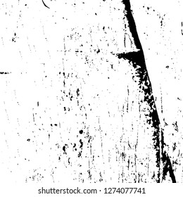 Vector grunge overlay texture. Black and white background. Abstract monochrome image includes a faded effect in dark tones