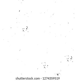 Vector grunge overlay texture. Black and white background. Abstract monochrome image includes a faded effect in dark tones