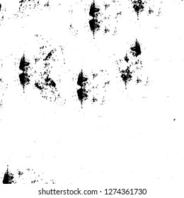 Vector grunge overlay texture. Black and white background. Abstract monochrome image includes a faded effect in dark tones