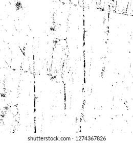 Vector grunge overlay texture. Black and white background. Abstract monochrome image includes a faded effect in dark tones