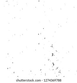 Vector grunge overlay texture. Black and white background. Abstract monochrome image includes a faded effect in dark tones