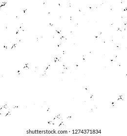 Vector grunge overlay texture. Black and white background. Abstract monochrome image includes a faded effect in dark tones