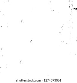 Vector grunge overlay texture. Black and white background. Abstract monochrome image includes a faded effect in dark tones
