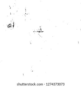 Vector grunge overlay texture. Black and white background. Abstract monochrome image includes a faded effect in dark tones