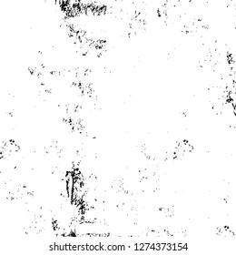 Vector grunge overlay texture. Black and white background. Abstract monochrome image includes a faded effect in dark tones