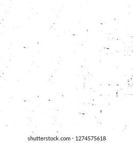Vector grunge overlay texture. Black and white background. Abstract monochrome image includes a faded effect in dark tones