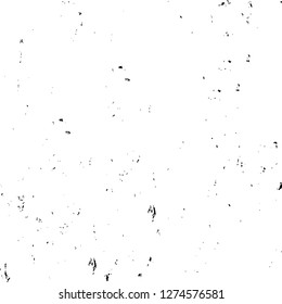 Vector grunge overlay texture. Black and white background. Abstract monochrome image includes a faded effect in dark tones