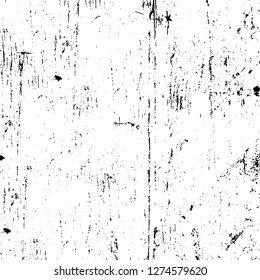 Vector grunge overlay texture. Black and white background. Abstract monochrome image includes a faded effect in dark tones