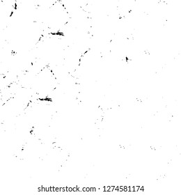 Vector grunge overlay texture. Black and white background. Abstract monochrome image includes a faded effect in dark tones