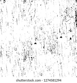 Vector grunge overlay texture. Black and white background. Abstract monochrome image includes a faded effect in dark tones