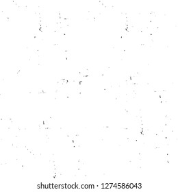 Vector grunge overlay texture. Black and white background. Abstract monochrome image includes a faded effect in dark tones