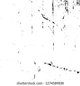 Vector grunge overlay texture. Black and white background. Abstract monochrome image includes a faded effect in dark tones