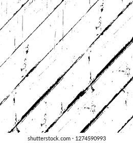 Vector grunge overlay texture. Black and white background. Abstract monochrome image includes a faded effect in dark tones